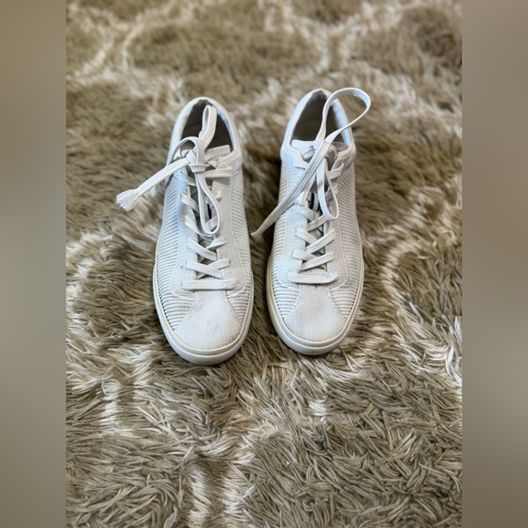 Rothy’s The Lace Up Sneakers Bright White size 8 - Picture 3 of 10